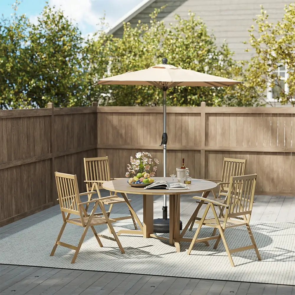 domi market umbrella rectangle #color_beige