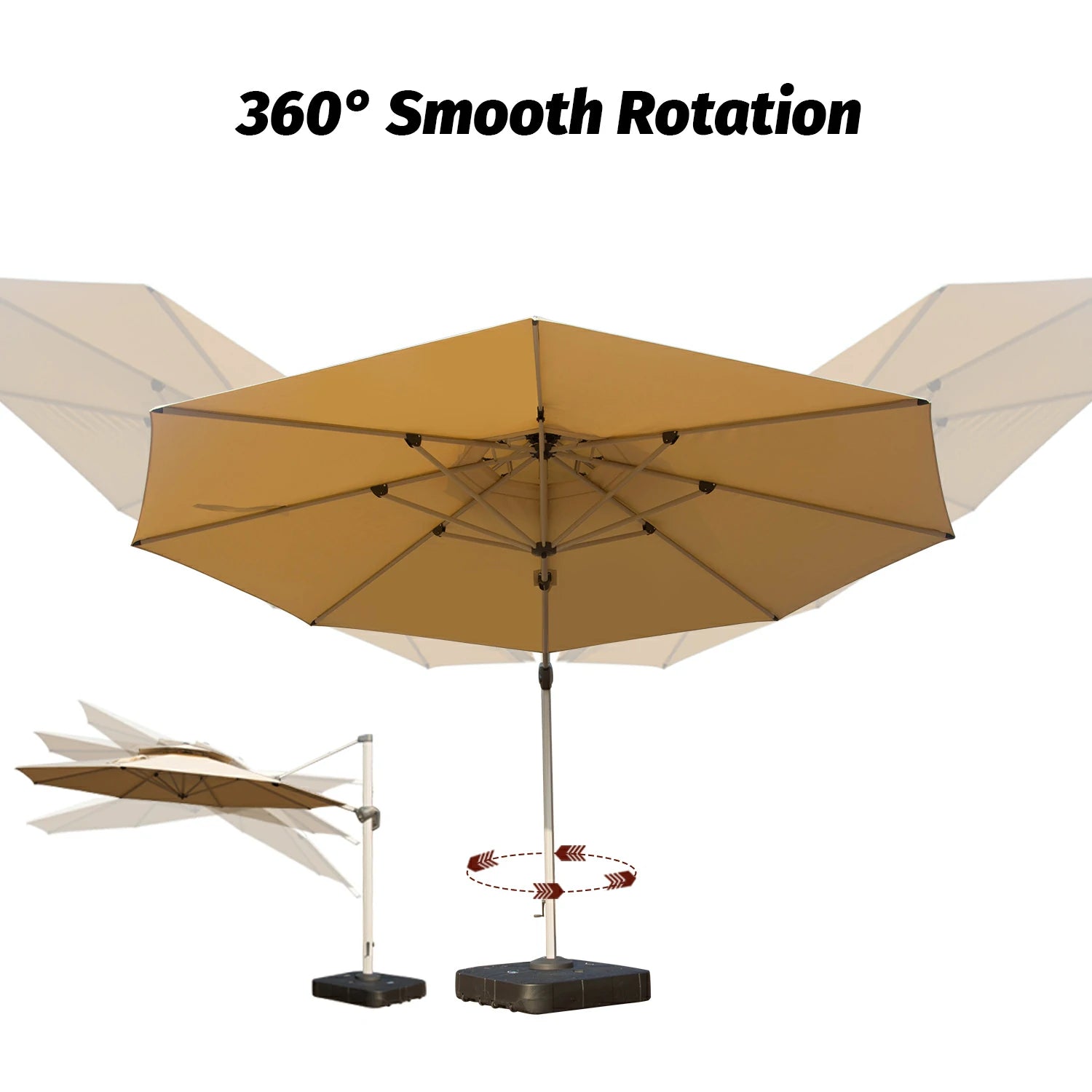 domi patio umbrella round