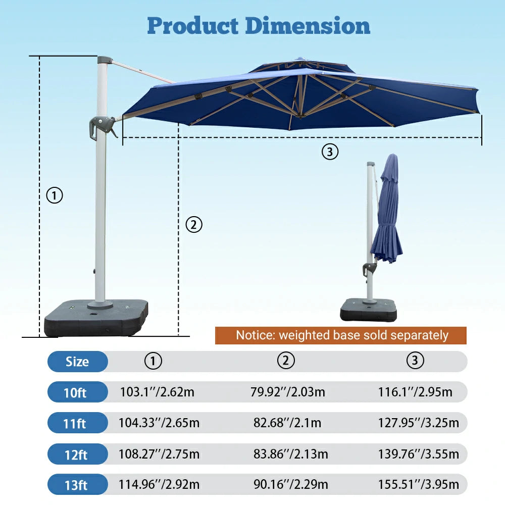 domi patio umbrella #color_Navy Blue