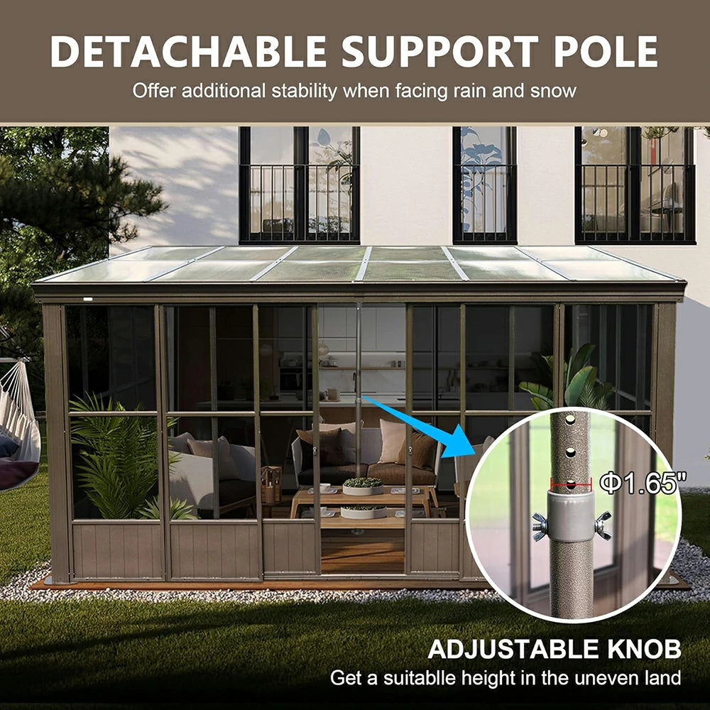 domi wall mounted sunroom#size_10'x12'