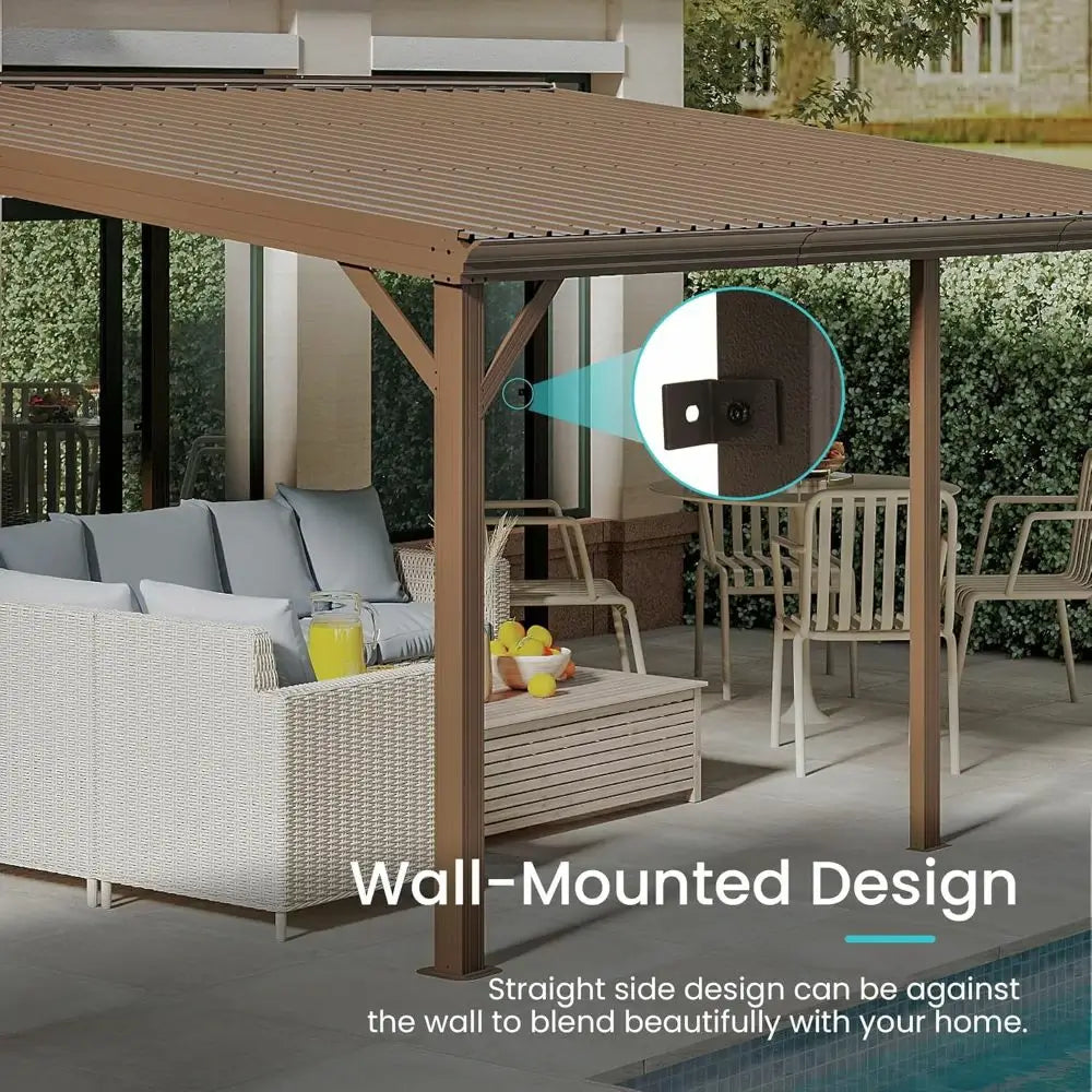 Domi wall mounted gazebo#size_10'x16'