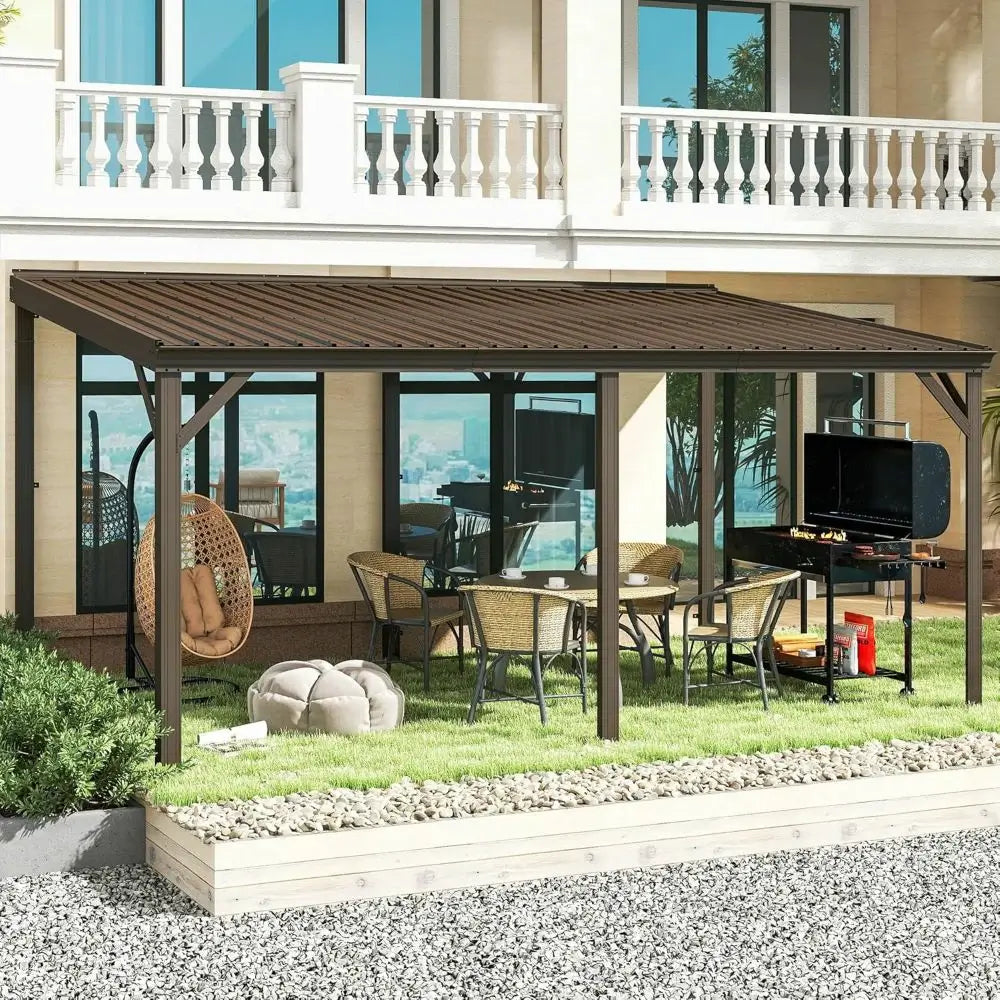 Domi wall mounted gazebo#size_12'x16'
