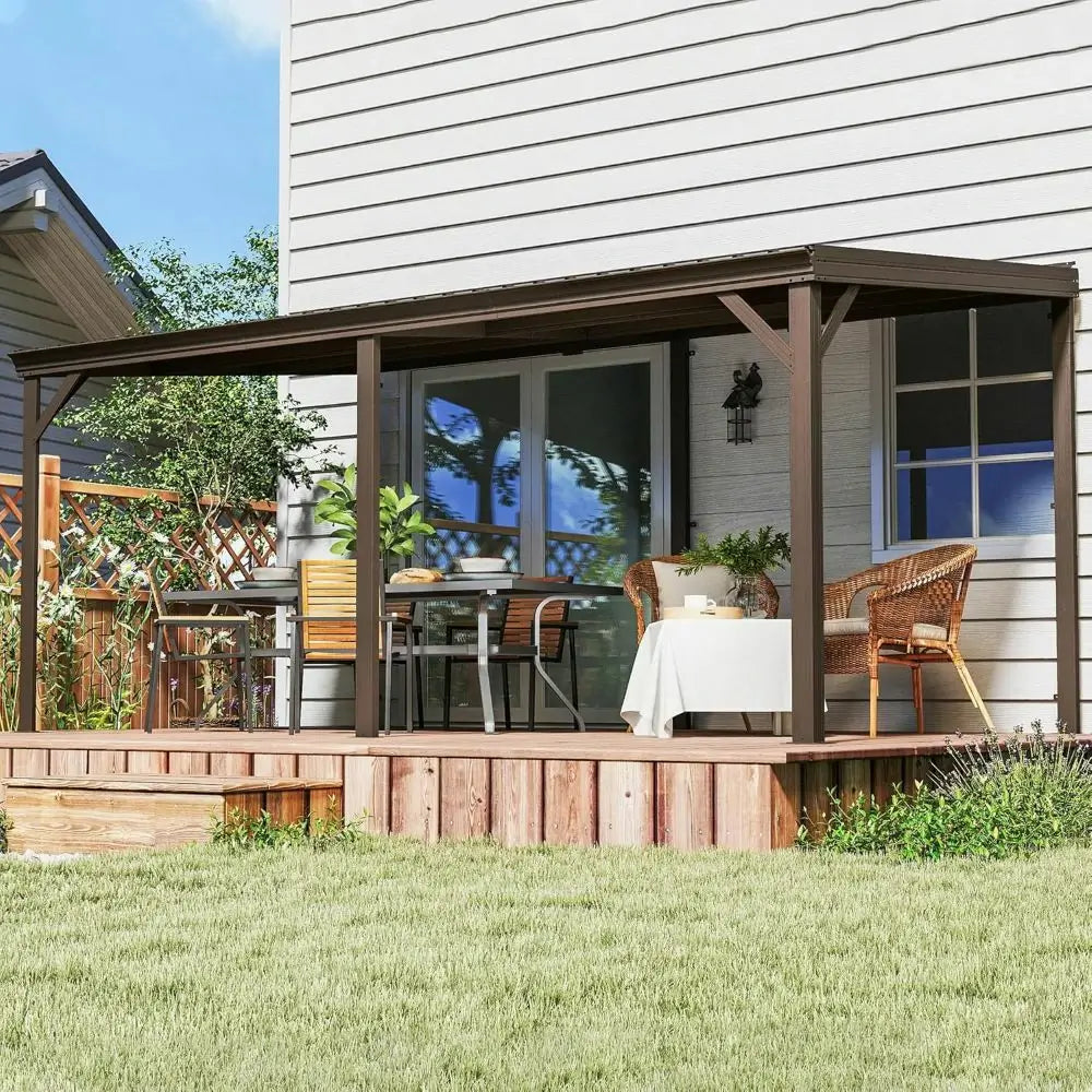 Domi wall mounted gazebo#size_12'x16'