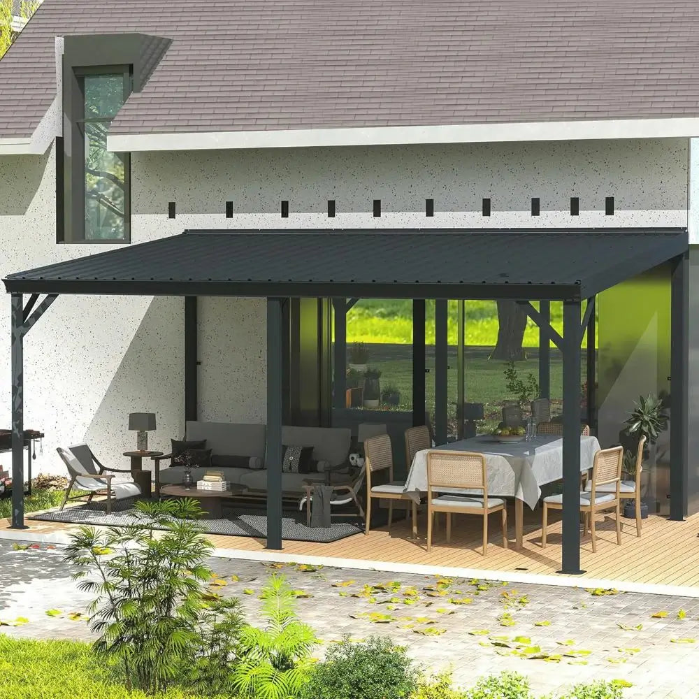 Domi wall mounted gazebo#size_12'x16'
