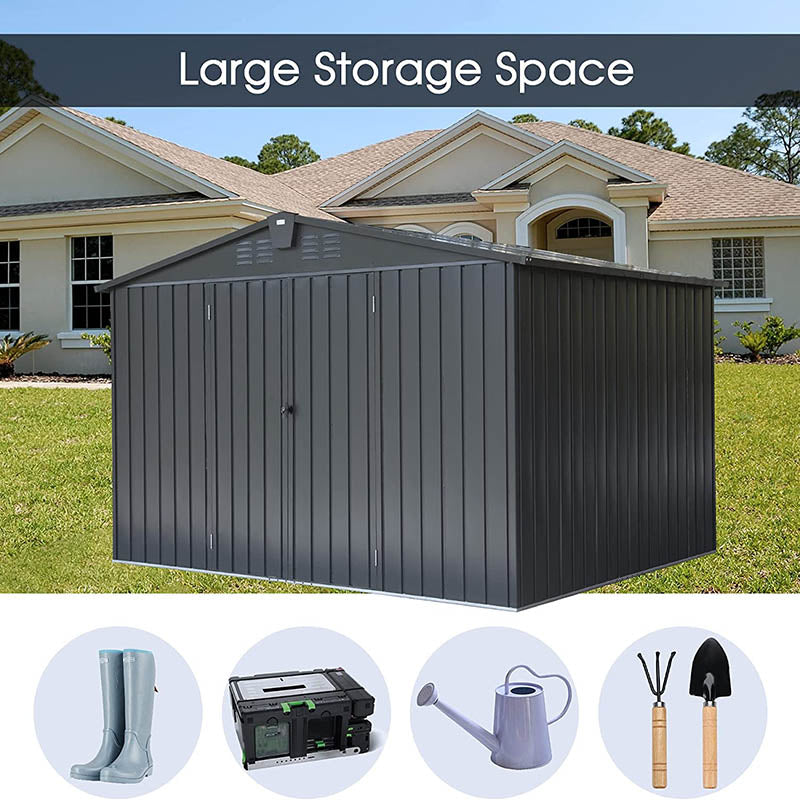 Domi Outdoor Living storage shed#size_9.3'x7.6'