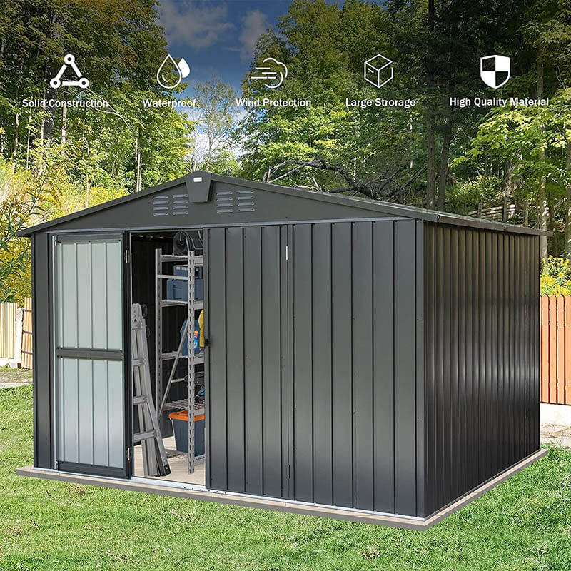 Domi Outdoor Living storage shed#size_9.3'x7.6'