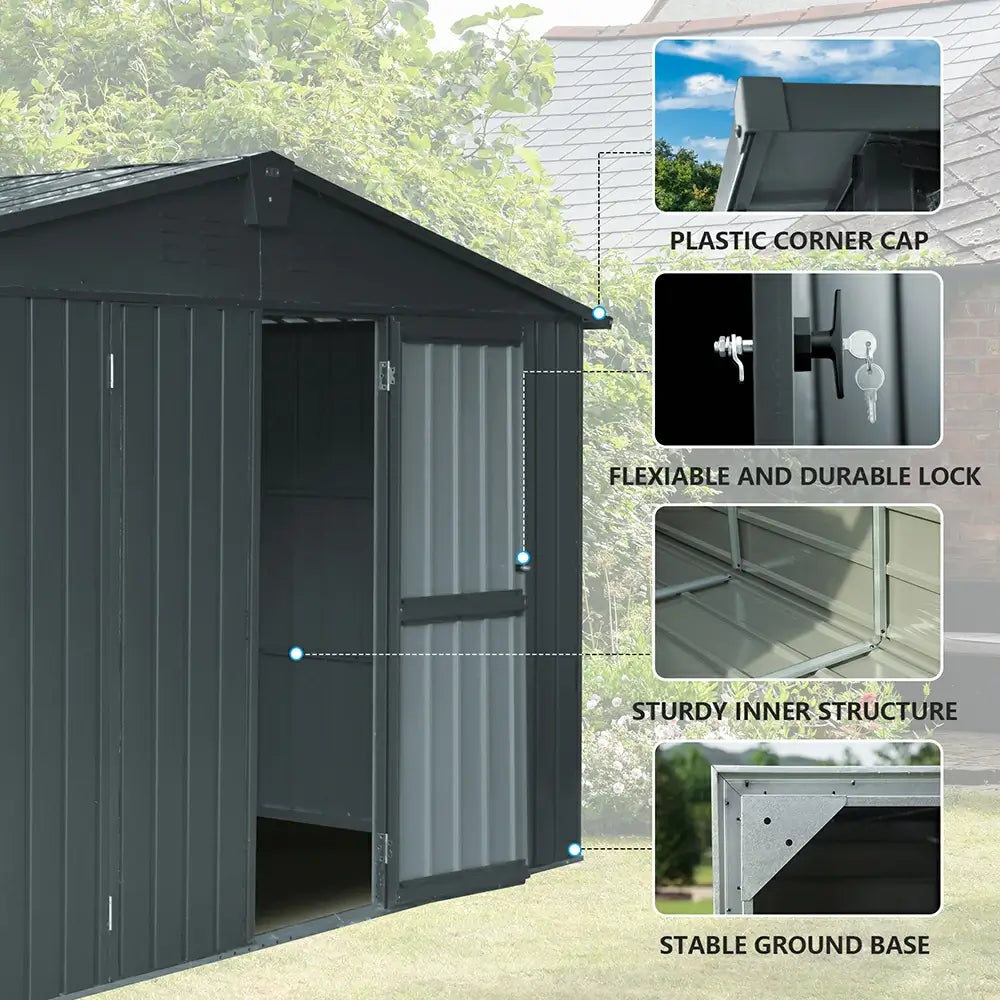 Domi Outdoor Living storage shed#size_11'x12.5'