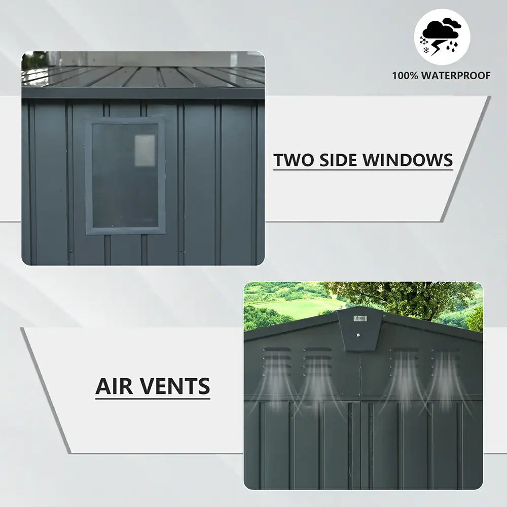Domi Outdoor Living storage shed#size_11'x12.5'