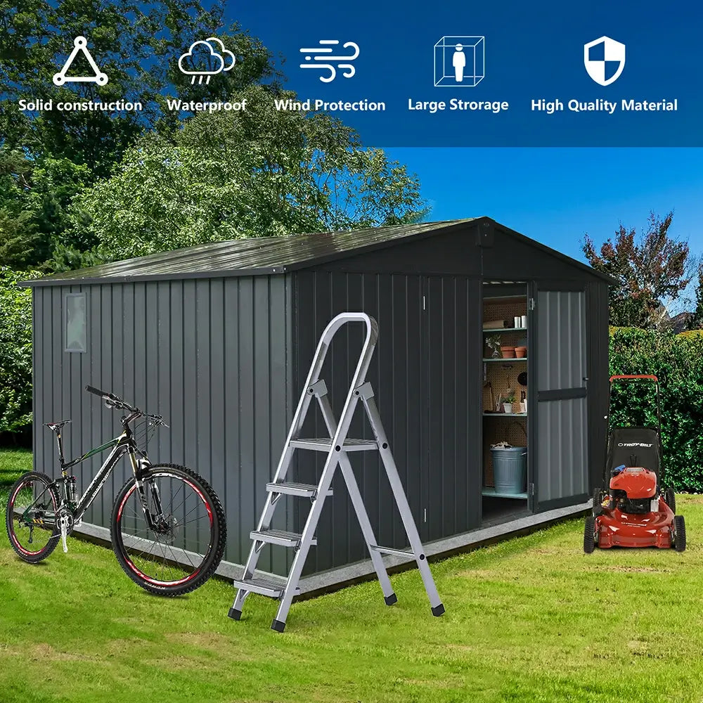 Domi Outdoor Living storage shed#size_11'x12.5'