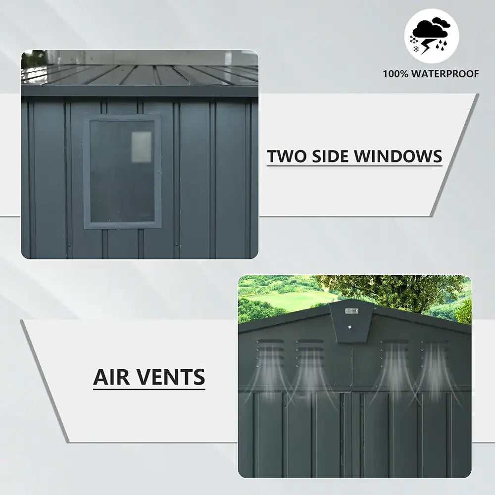 Domi Outdoor Living storage shed#size_11'x9'