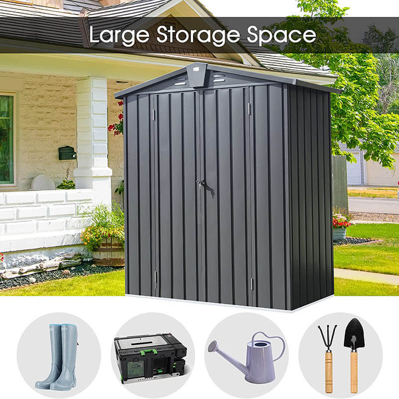 Domi Outdoor Living storage shed#size_5'x3'