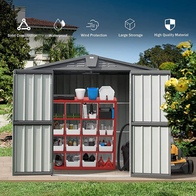 Domi Outdoor Living storage shed#size_6'x4'