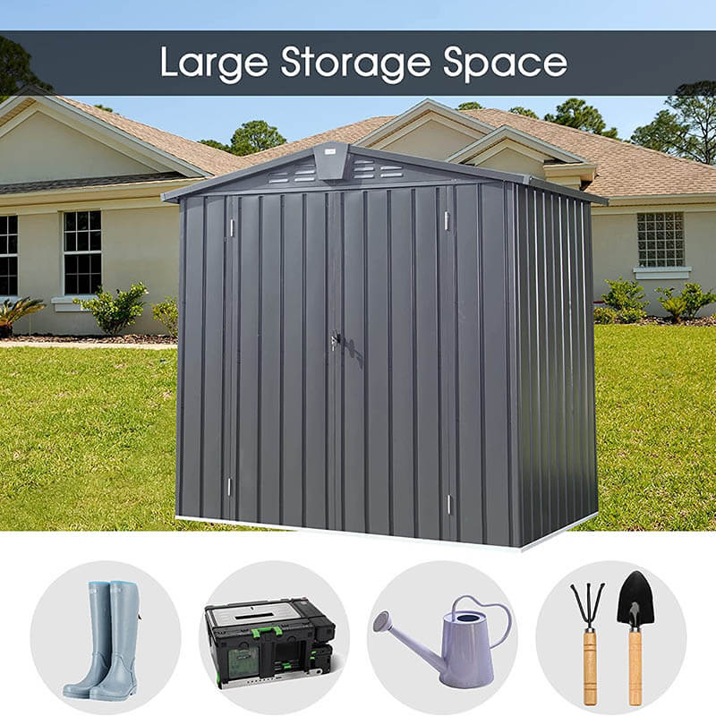Domi Outdoor Living storage shed#size_6'x4'
