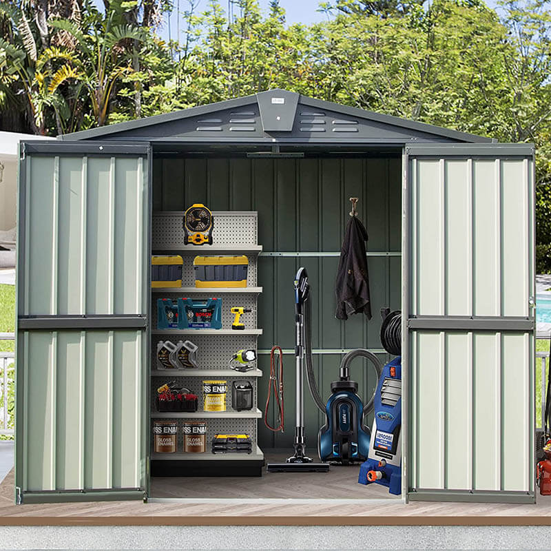 Domi Outdoor Living storage shed#size_7.6'x6'