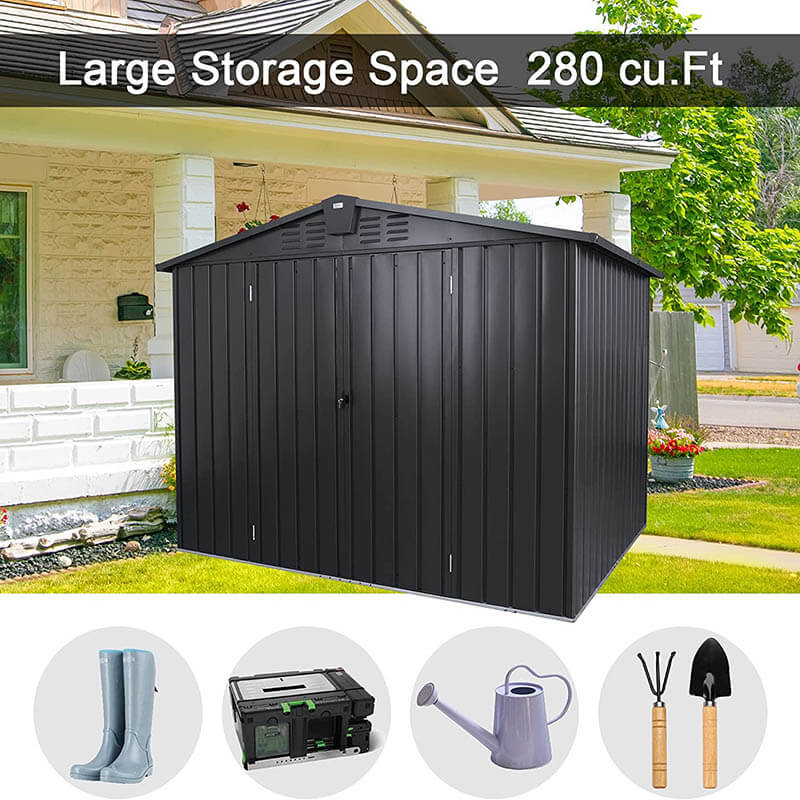 Domi Outdoor Living storage shed#size_7.6'x6'