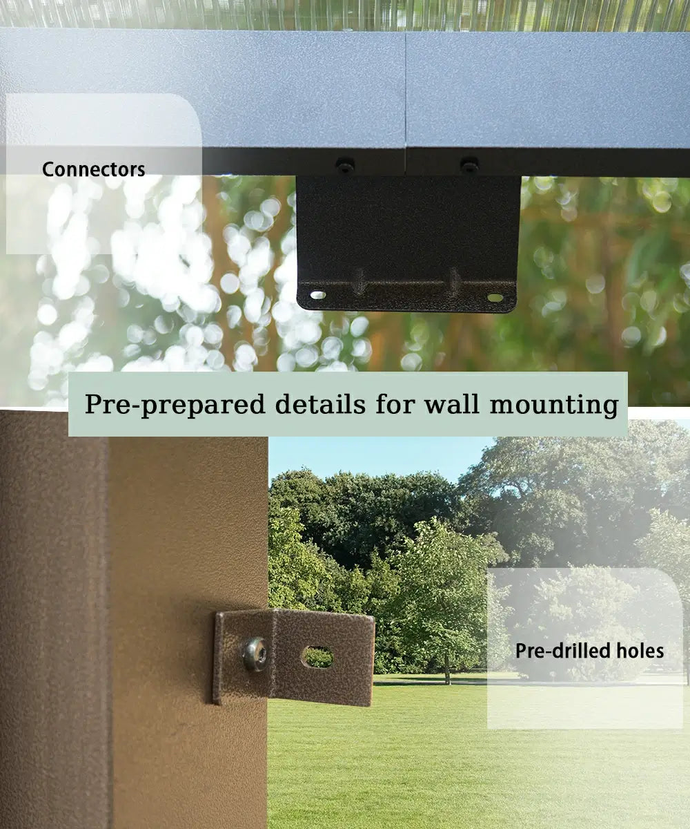 domi wall mounted sunroom