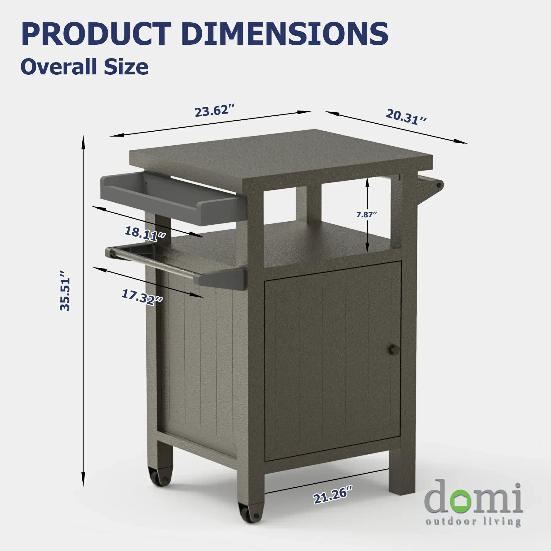 Domi grill cart brown#size_large