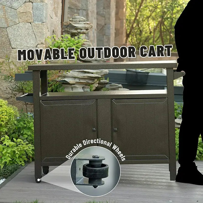 Domi grill cart brown#size_x-large