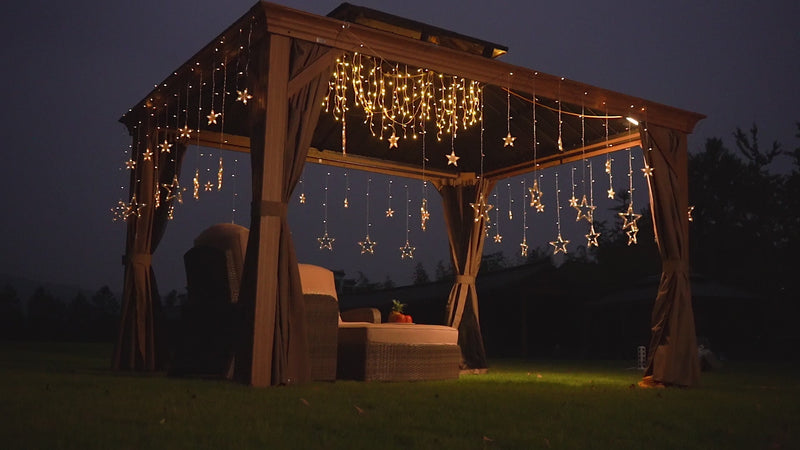 Domi Outdoor Living Hardtop Gazebo#size_10'x12'