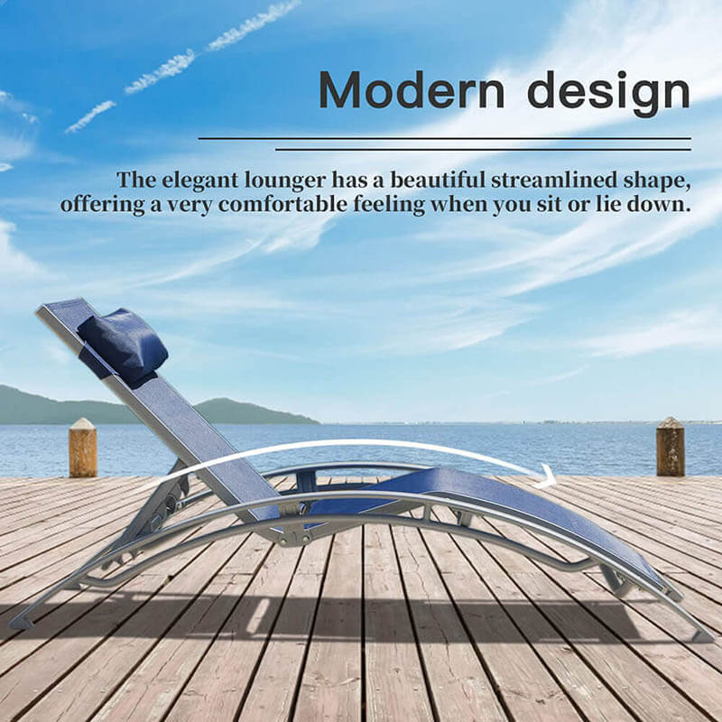 Domi Outdoor Living Lounge Chair#color_blue