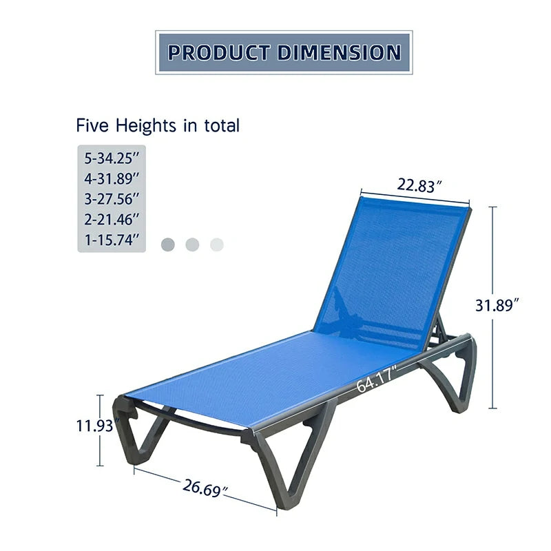 Domi Patio Lounge Chair#color_blue