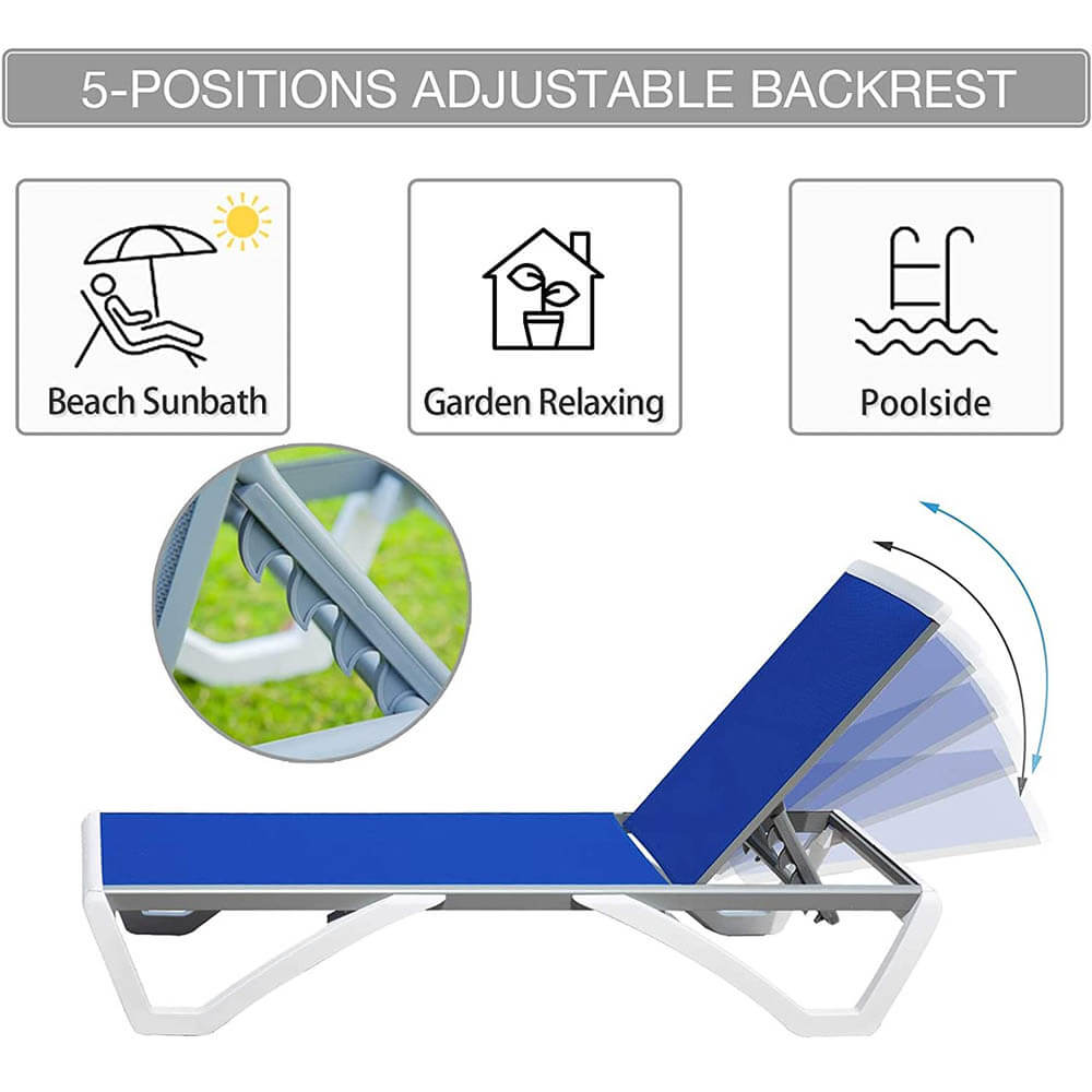 Domi Armless Outdoor Chaise Lounge#color_blue