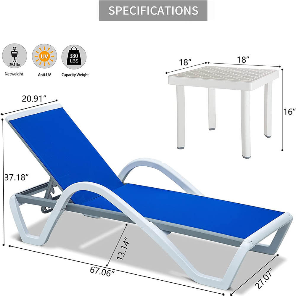 Domi Chaise Lounge#color_blue-w-table