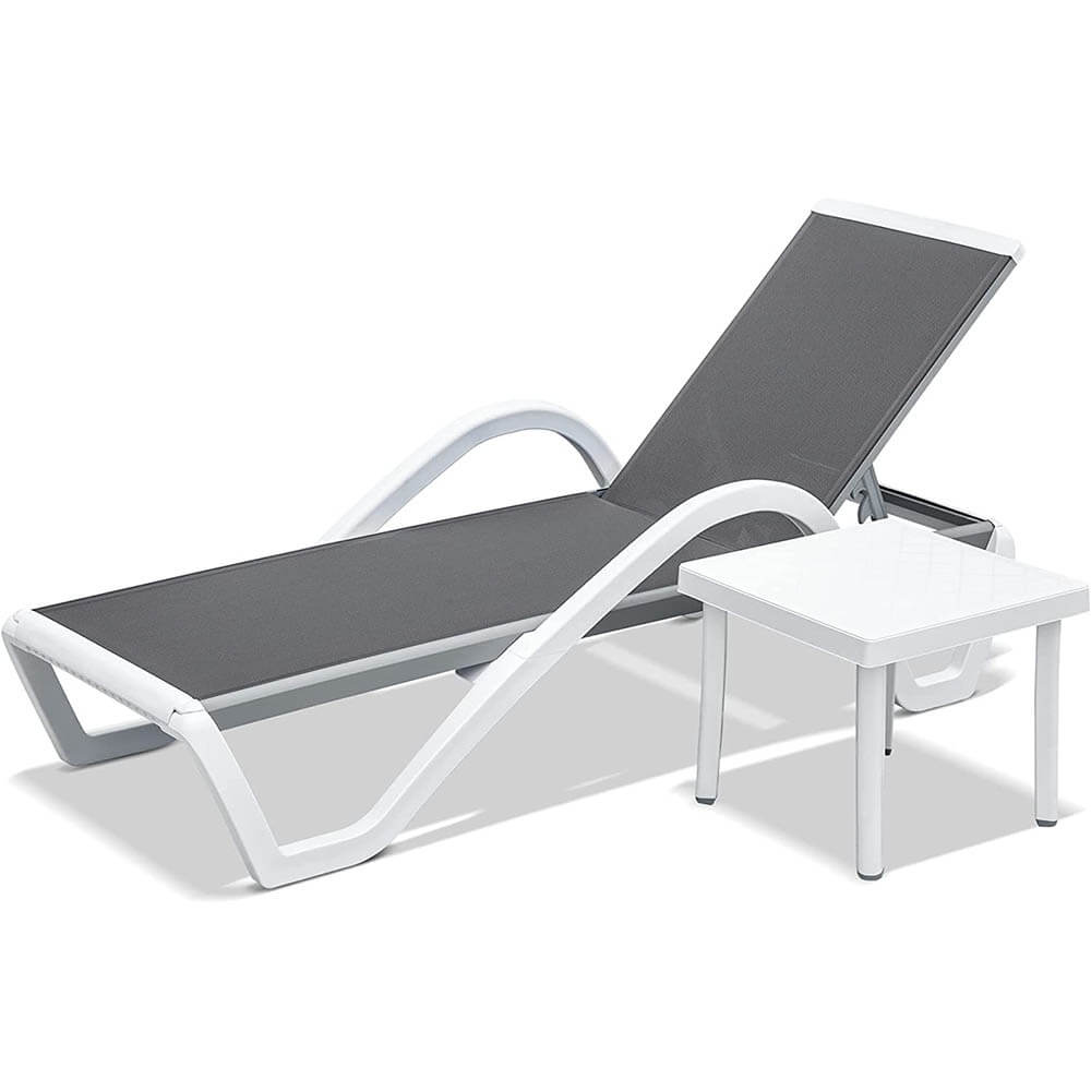 Domi Chaise Lounge#color_grey-w-table