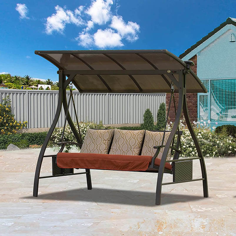 Domi Patio Porch Swing#style_3-person patio swing