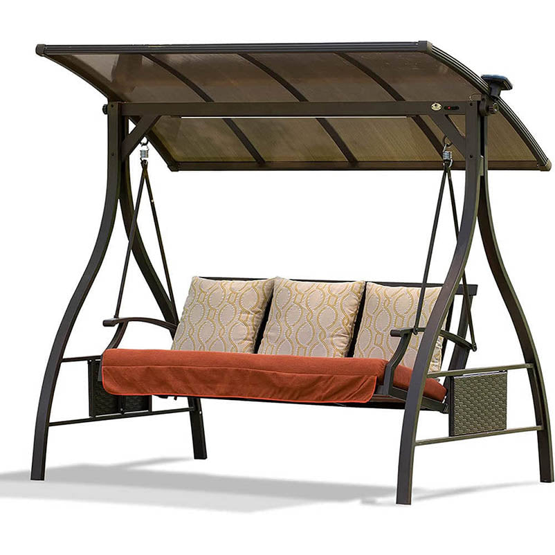 Domi Patio Porch Swing#style_3-person patio swing