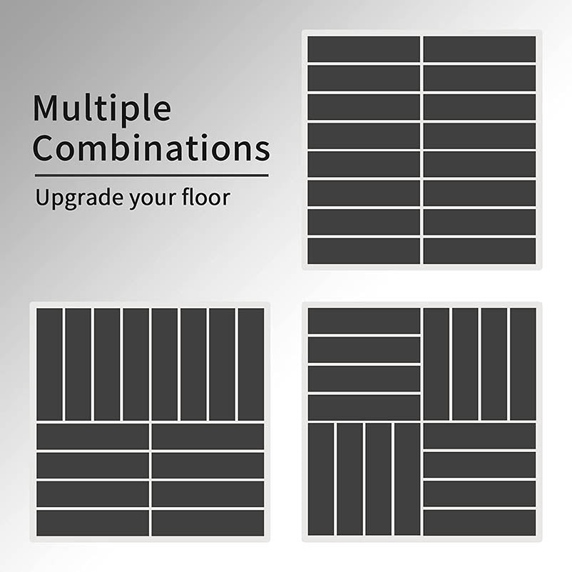 Domi Patio Interlocking Deck Tiles 27pcs#color_grey